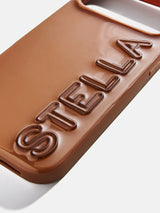 BaubleBar Fine Line Custom iPhone Case - Brown/Dark Brown -
Custom Phone Case