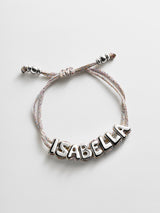 BaubleBar Silver -
Personalized name bracelet