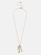 BaubleBar Mini Gold Script Cluster Custom Nameplate Necklace - 1 Name - 
    Get Gifting Early: 20% Off Custom