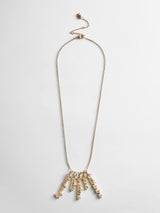 BaubleBar Mini Gold Script Cluster Custom Nameplate Necklace - 2 Names -
Personalized name necklace