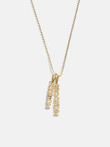 BaubleBar Mini Gold Block Cluster Custom Nameplate Necklace - 2 Names - 
    Get Gifting Early: 20% Off Custom