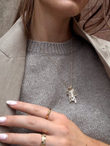 BaubleBar Mini Gold Block Cluster Custom Nameplate Necklace - 5 Names - 
    Get Gifting Early: 20% Off Custom
