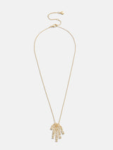BaubleBar Mini Gold Block Cluster Custom Nameplate Necklace - 1 Name - 
    Get Gifting Early: 20% Off Custom