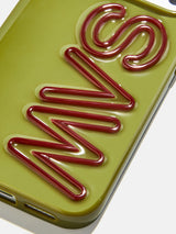 BaubleBar Fine Line Custom iPhone Case - Olive/Brown -
It's Black Friday Week: Enjoy 20% off.