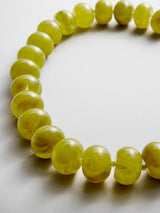 BaubleBar Joan Semi-Precious Necklace - Olive -
Olive chunky bead necklace