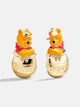 BaubleBar Disney Winnie the Pooh Hunny Statement Earrings - Gold -
Enamel stacking earrings
