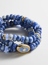 BaubleBar Energy Aligned Evil Eye Bracelet Set - Blue -
Enjoy 25% Off: It’s the Big Biannual Event