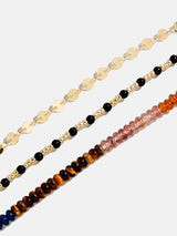 BaubleBar Rowan Semi-Precious Layered Bracelet - Bali -
Three bracelets for stacking