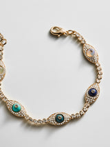BaubleBar Iris Evil Eye Tennis Bracelet - Iris Evil Eye -
Enjoy 25% Off: It’s the Big Biannual Event