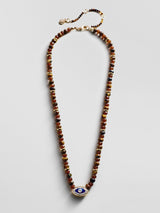 BaubleBar Positive View Semi-Precious Evil Eye Necklace - Tiger's Eye -
Enjoy 25% Off: It’s the Big Biannual Event