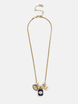BaubleBar Evil Eye Charm Necklace - Evil Eye -
Beads on gold chain