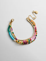 BaubleBar Rowan Semi-Precious Layered Bracelet - Sao Paulo -
3-in-1 bracelet for easy styling
