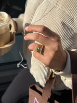 BaubleBar Greta Waterproof Ring Set - Greta Waterproof Ring Set -
Set of four gold rings