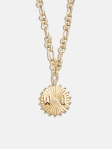 BaubleBar Initial Custom Medallion Necklace - Gold -
20% OFF ENDS SOON