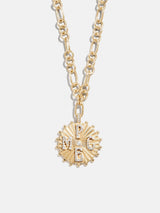 BaubleBar Initial Custom Medallion Necklace - Gold/Pavé -
Enjoy 20% Off Custom Jewelry for Mother’s Day