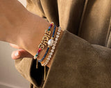 BaubleBar Rowan Semi-Precious Custom Layered Bracelet - St. Barths -
3-in-1 chains for bracelet stack