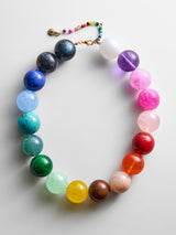 BaubleBar Jane Beaded Necklace - Rainbow -
Chunky statement necklace