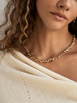 BaubleBar Kali Heart Necklace - Gold -
Gold tennis necklace