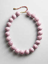 BaubleBar Jane Beaded Necklace - Smoky Rose Quartz -
Chunky statement necklace