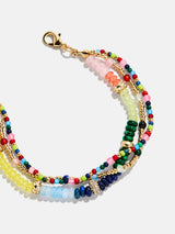 BaubleBar Rowan Semi-Precious Layered Bracelet - Barcelona -
3-in-1 bracelet for easy styling
