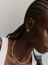 BaubleBar 14K Gold Just For Fun Earrings - Airplane -
Stackable earrings