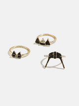 BaubleBar STAR WARS™ Darth Vader™ Ring Set - Darth Vader -
Set of three stacking rings