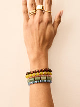 BaubleBar Darcy Beaded Bracelet Set - Muted Multi -
Set of five stacking bracelets