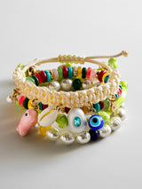 BaubleBar Good Things Ahead Bracelet Set - Good Things Ahead Bracelet Set -
Set of four stacking bracelets