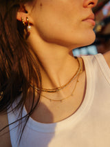BaubleBar Tate Waterproof Necklace Set - Tate Waterproof Necklace Set -
Gold chain necklace layers