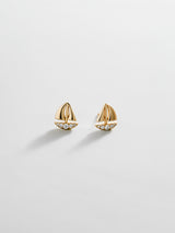 BaubleBar 14K Gold Just For Fun Earrings - Sailboat -
Stackable earrings