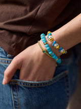 BaubleBar Disney Donald Duck Repeating Bracelet - Donald Duck -
Gold bracelet for stacking