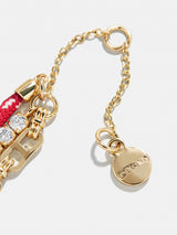 BaubleBar Disney Mickey Mouse Layered Bracelet - Gold/Red -
3-in-1 bracelet for easy stacking