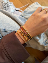 BaubleBar Rowan Semi-Precious Custom Layered Bracelet - Bali -
3-in-1 chains for bracelet stack