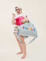 BaubleBar Thready to Go Kids’ Custom Duffle - Light Denim/Multi -
Ends Friday: Enjoy 20% Off