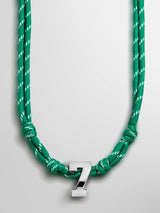 BaubleBar Silver -
Waterproof initial necklace