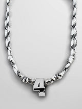 BaubleBar Silver -
Waterproof initial necklace
