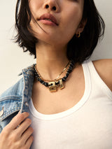 BaubleBar Gold -
Waterproof initial necklace