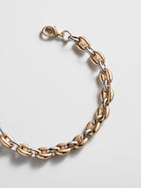 BaubleBar Thalia Mixed Metals Bracelet - Gold/Silver -
Mariner chain link bracelet
