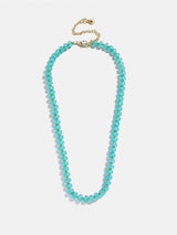 BaubleBar Bead-azzled Kids Necklace - Sky Blue -
Beaded necklace for kids