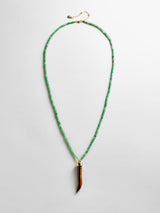 BaubleBar Maeve Semi-Precious Pendant Necklace - Jade -
Beaded necklace