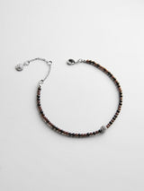 BaubleBar Kyanna Semi-Precious Waterproof Anklet - Onyx -
Beaded anklet for stacking