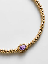 BaubleBar Bezel Birthstone Pisa Bracelet - Light Amethyst -
Big Summer Kickoff