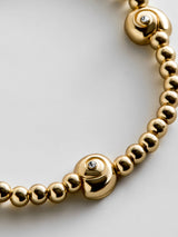BaubleBar Good Energy Pisa Bracelet - Spiral Shell -
Beaded bracelet for stacking