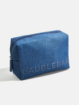 BaubleBar Take It Away Storage Pouch - Dark Denim -
Travel jewelry case