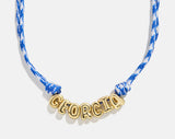 BaubleBar Bubble Letter Custom Paracord Necklace - Blue/White -
Ends Tomorrow: Enjoy 20% Off Custom Jewelry