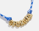 BaubleBar Bubble Letter Custom Paracord Necklace - Blue/White -
Ends Tomorrow: Enjoy 20% Off Custom Jewelry