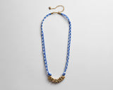 BaubleBar Bubble Letter Custom Paracord Necklace - Blue/White -
Ends Tomorrow: Enjoy 20% Off Custom Jewelry