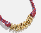 BaubleBar Bubble Letter Custom Paracord Necklace - Red -
Personalized name necklace