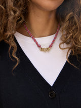 BaubleBar Bubble Letter Custom Paracord Necklace - Red -
Personalized name necklace