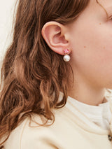 BaubleBar Candy Heart Kids' Earring Set - Pink -
Set of two hypoallergenic earrings for kids